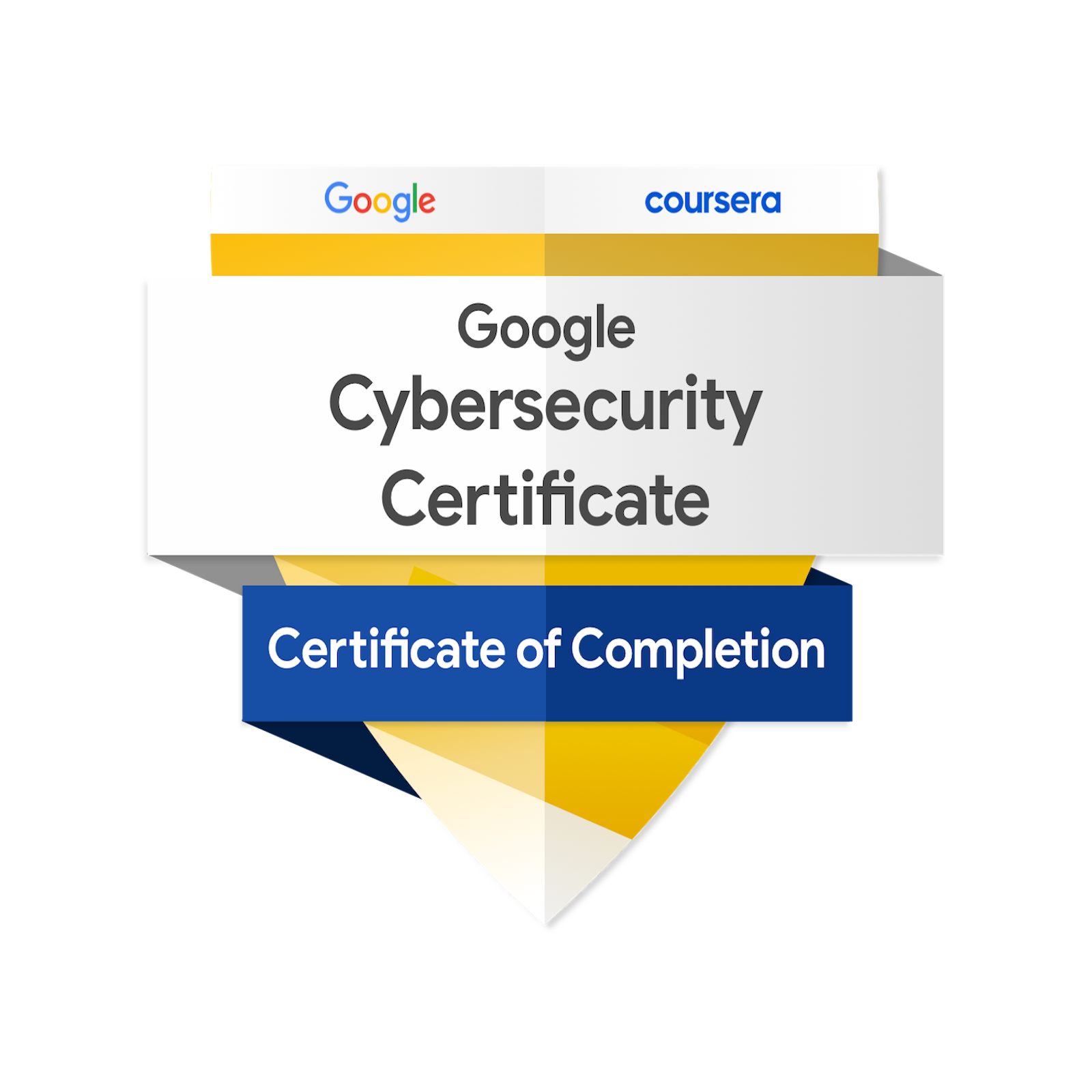 Badge Google Cybersecurity Certificate